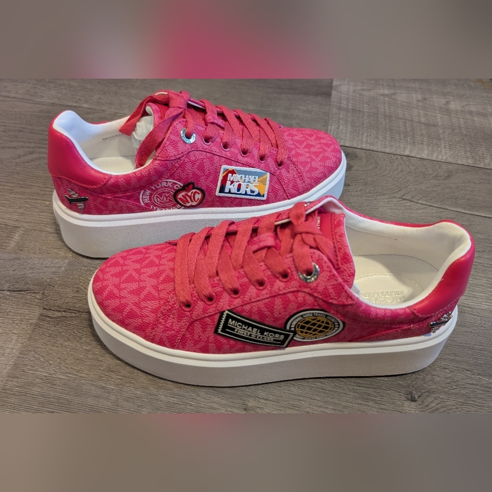 Michael Kors Pink Sneakers